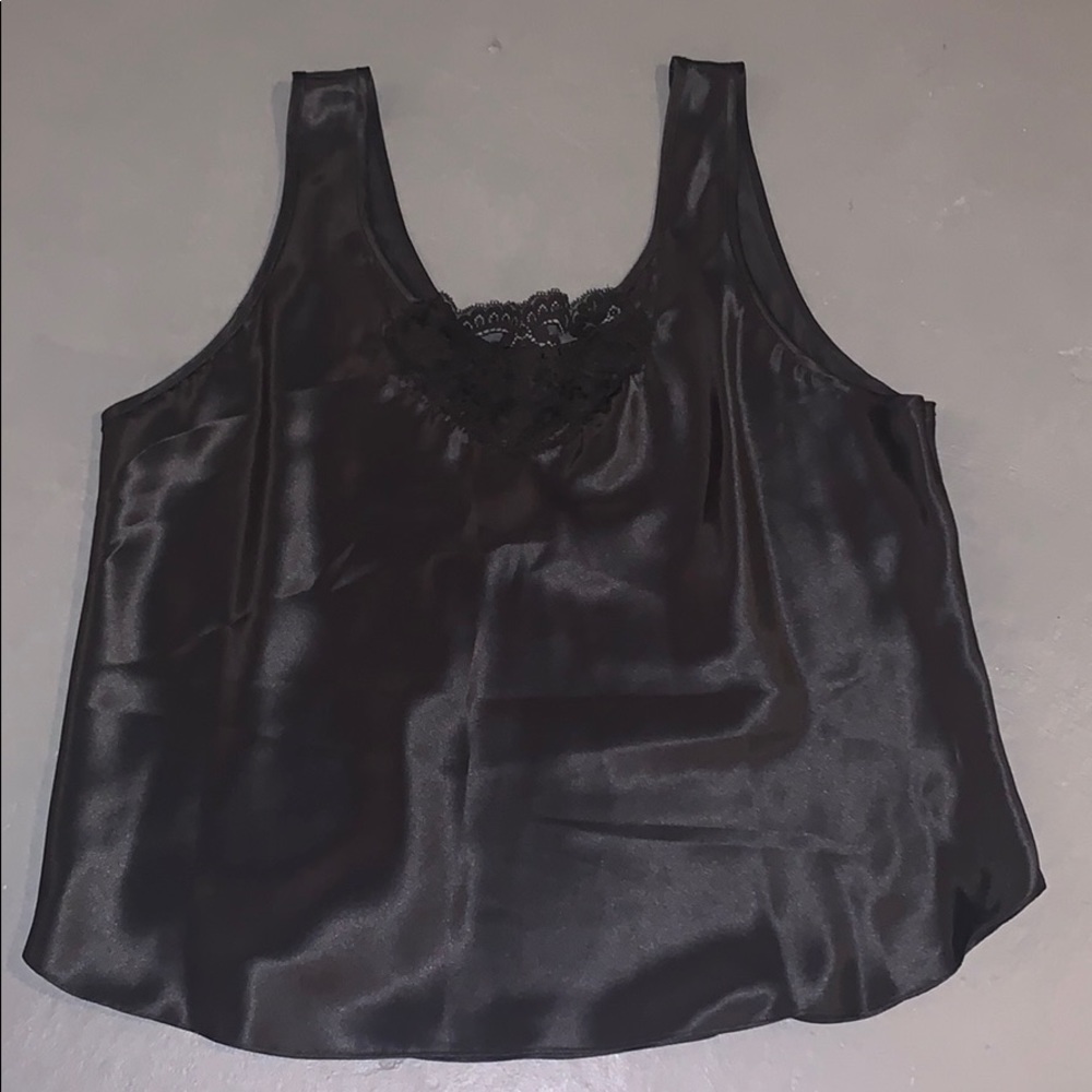 black tank top